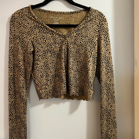 Leopard Print Top - Picture 1 of 1